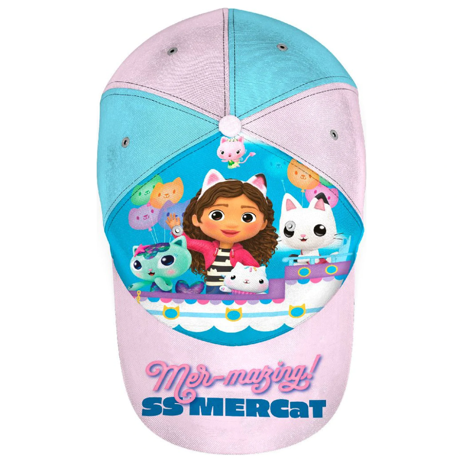 Gabby's Dollhouse Mer-Mazing Kinder Baseballkappe 54 cm Produktfoto
