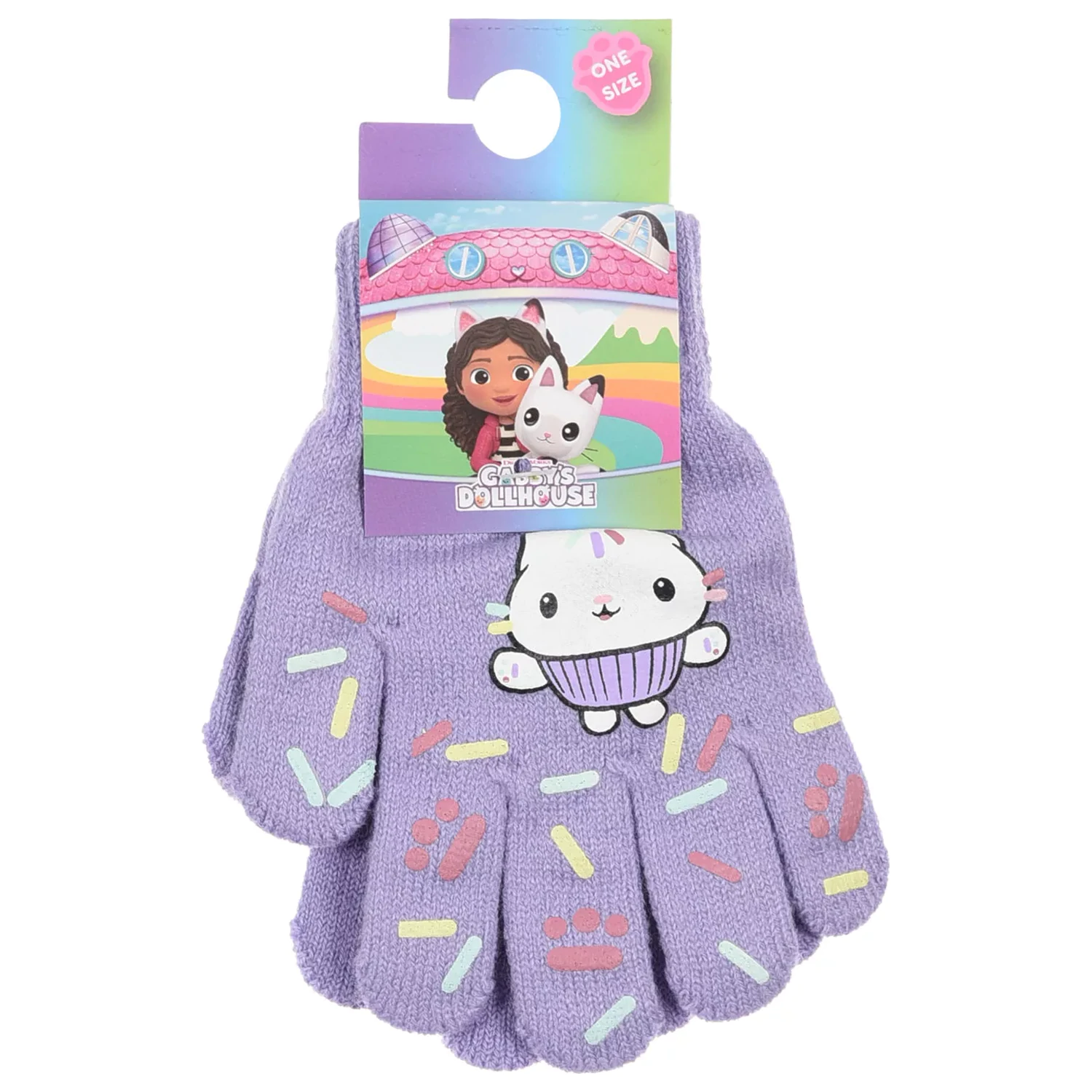 Gabby's Dollhouse Pandy Paws Kinderhandschuhe Produktfoto