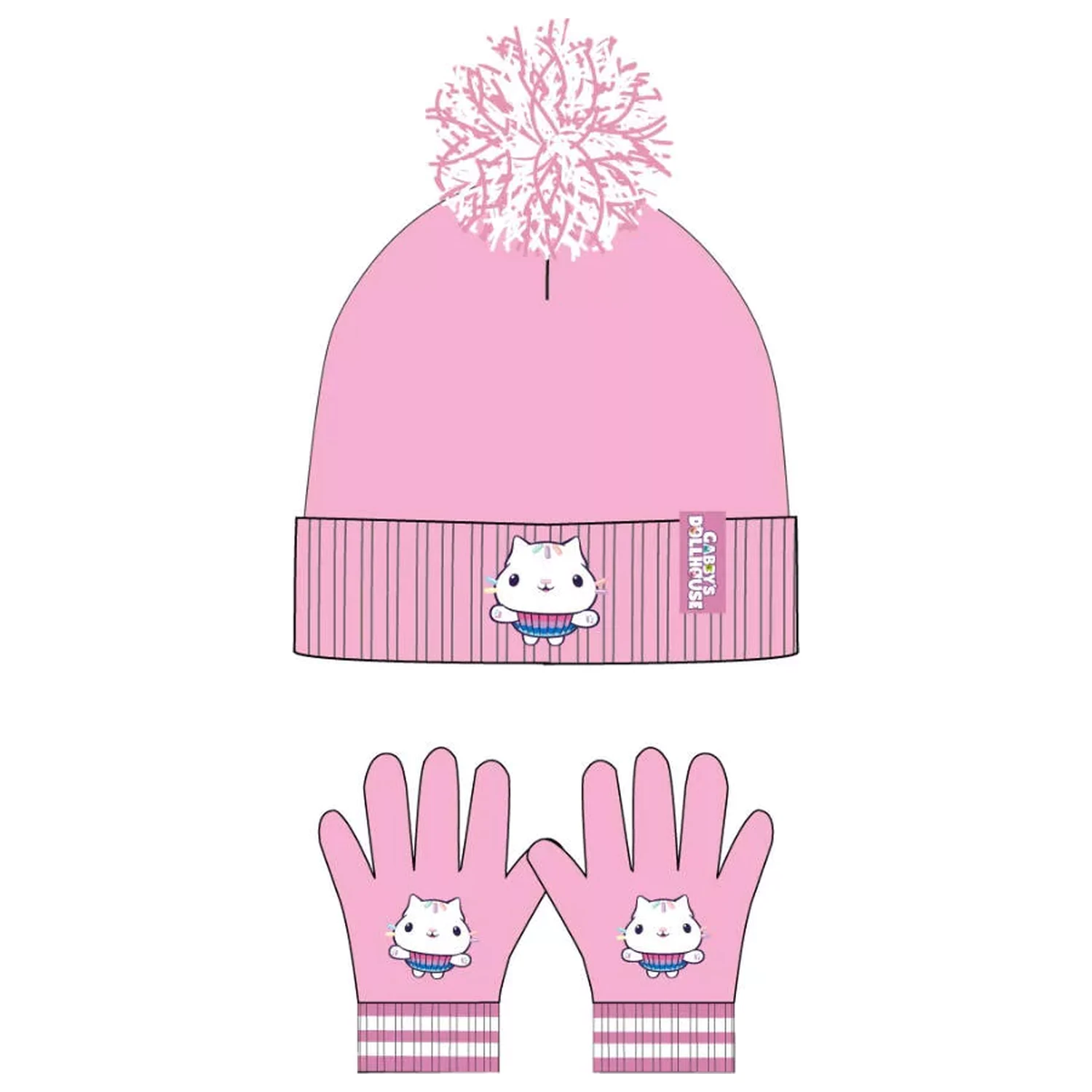 Gabi Dollhouse Pandy Kids Mütze + Handschuh Set Produktfoto