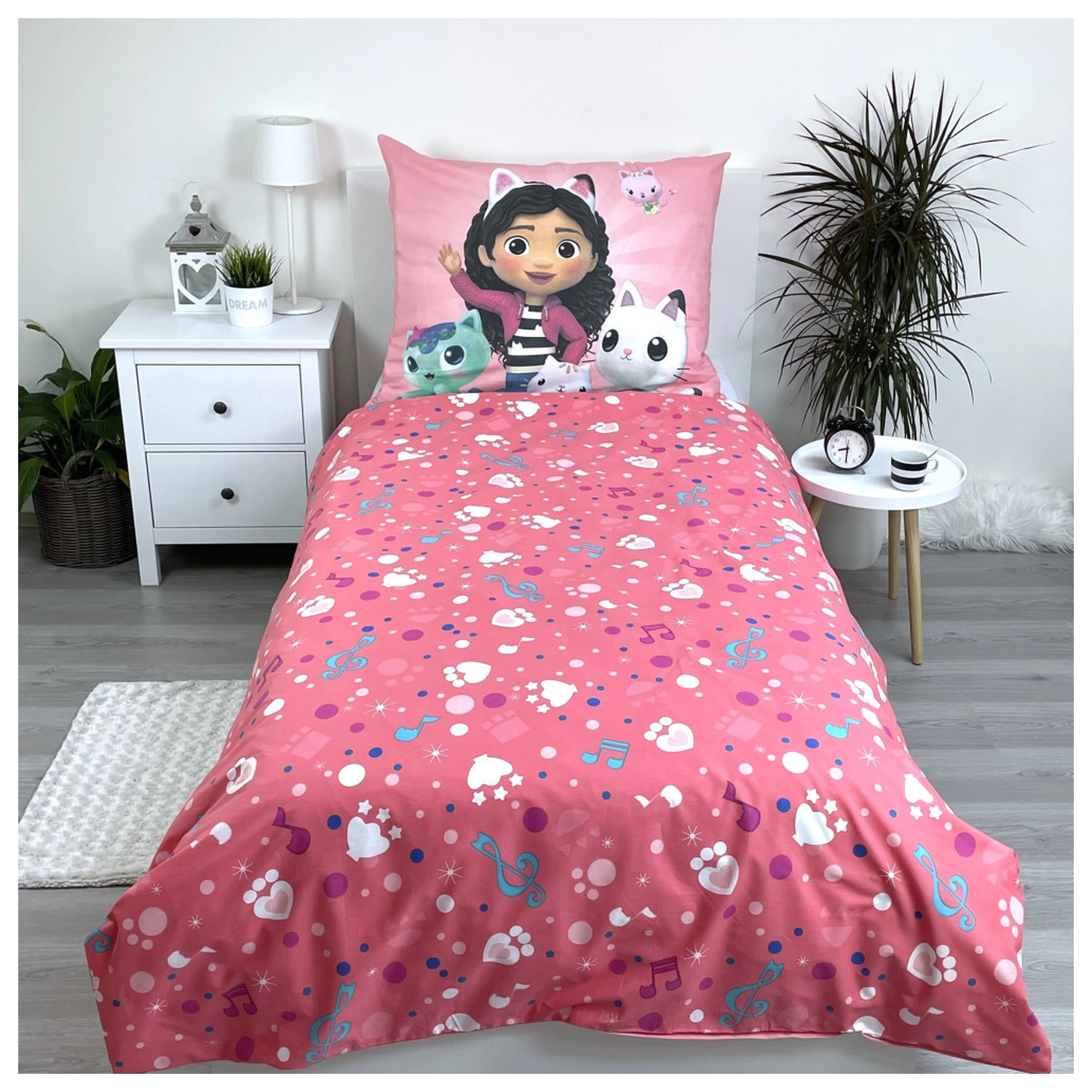 Gabby's Dollhouse Friedlicher Bettbezug Produktfoto