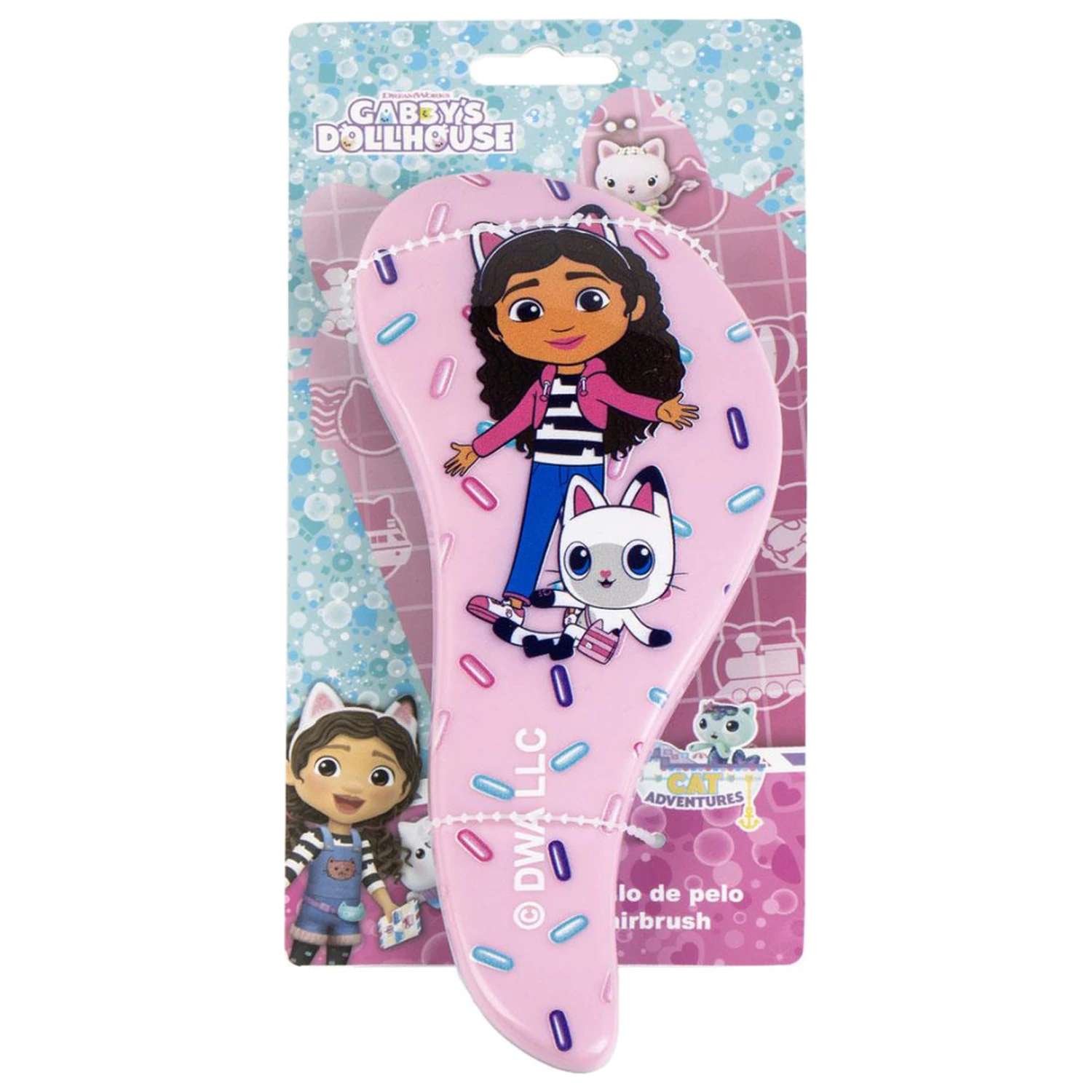 Gabby's Dollhouse Pink Haarbürste, Kamm 20 cm Produktfoto