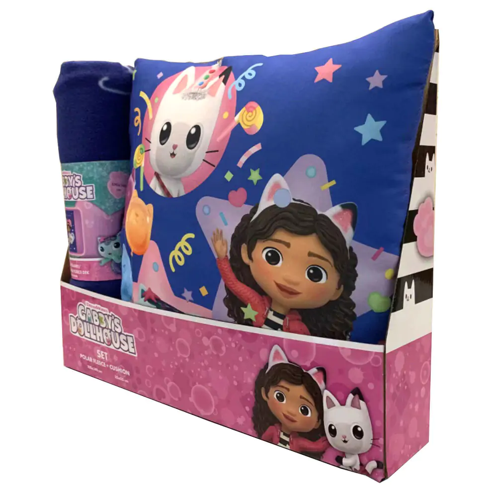 Gabbys Puppehouse Polardecke + Kissen set Produktfoto