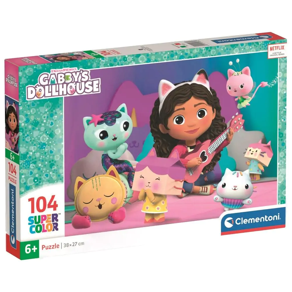 Gabbys Dollhouse Puzzle 104St Produktfoto