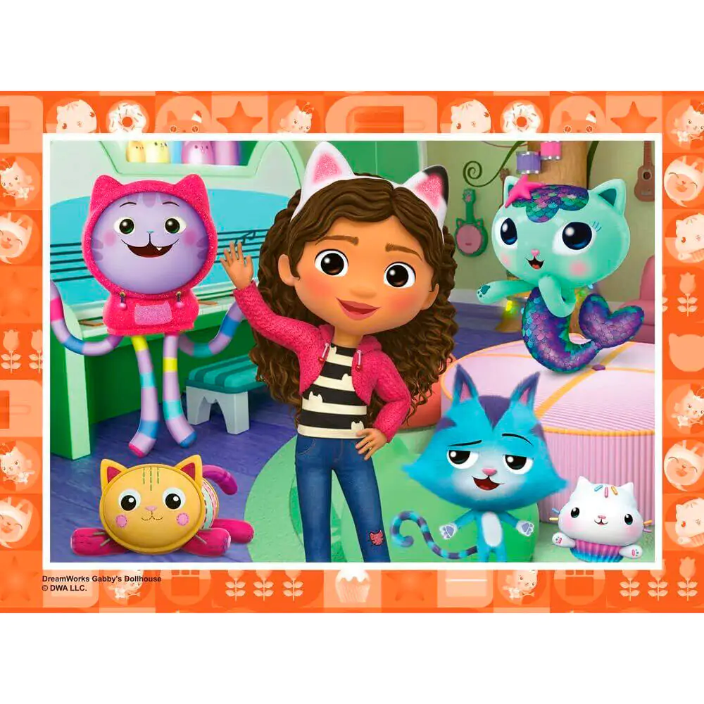 Gabbys Dollhouse Puzzle 12-16-20-24St Produktfoto