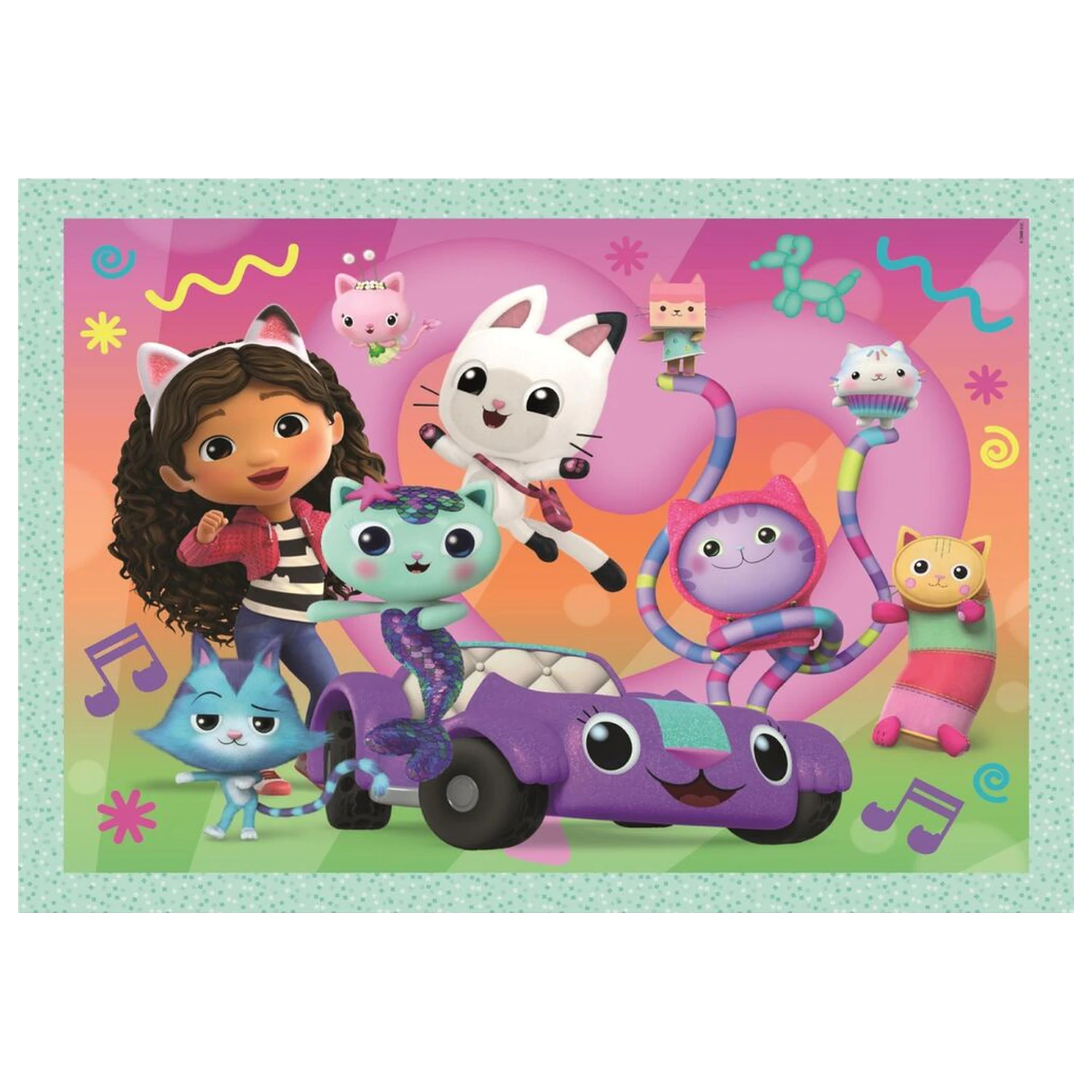 Gabbys Dollhouse Puzzle 12-16-20-24 Teile Produktfoto