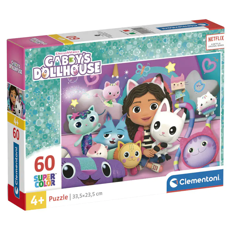 Gabbys Dollhouse Puzzle 60St Produktfoto