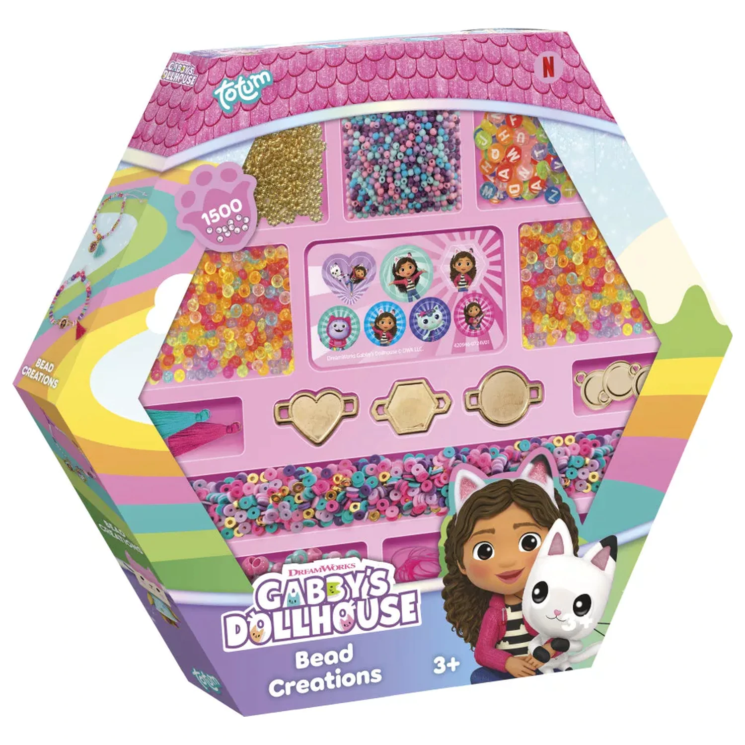 Gabi's Dollhouse Rainbow Perlenset Produktfoto