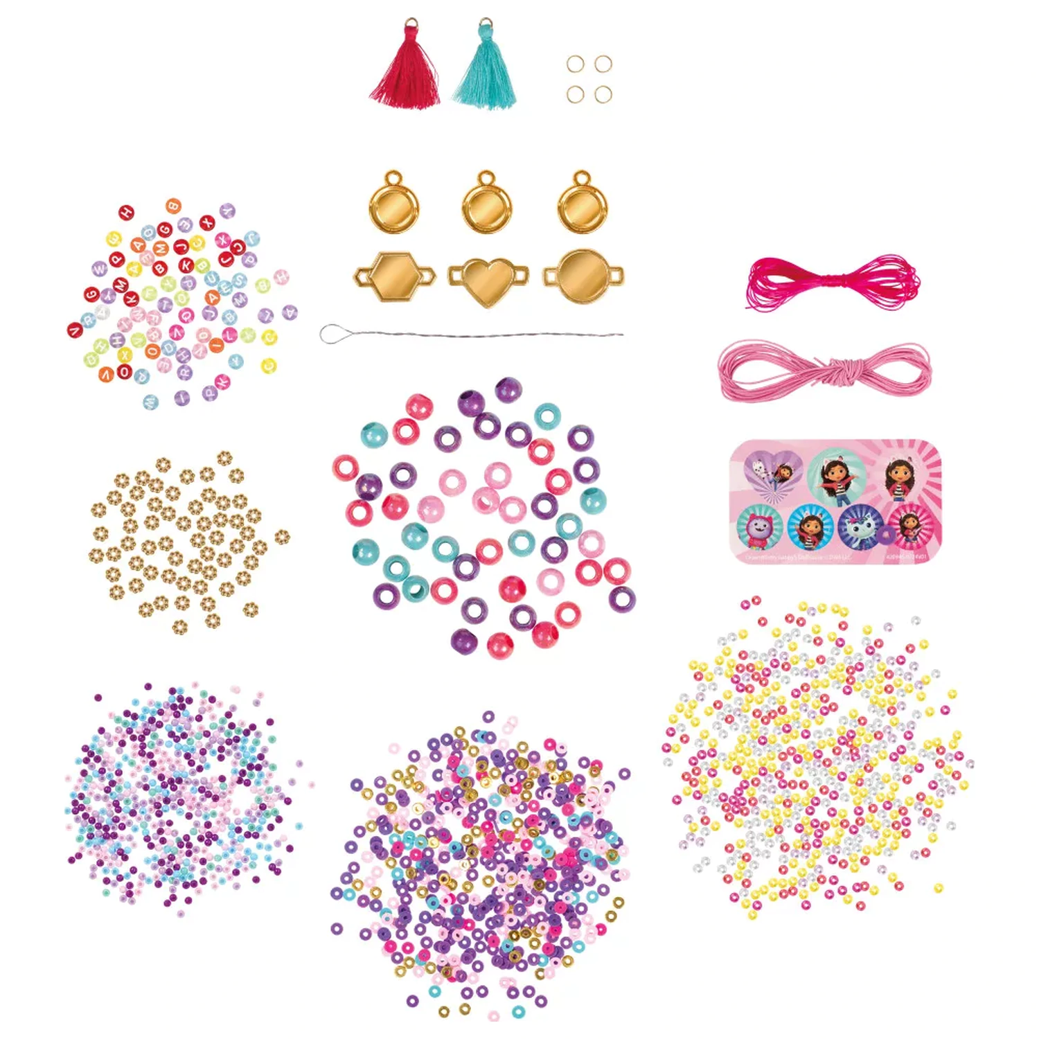 Gabi's Dollhouse Rainbow Perlenset Produktfoto