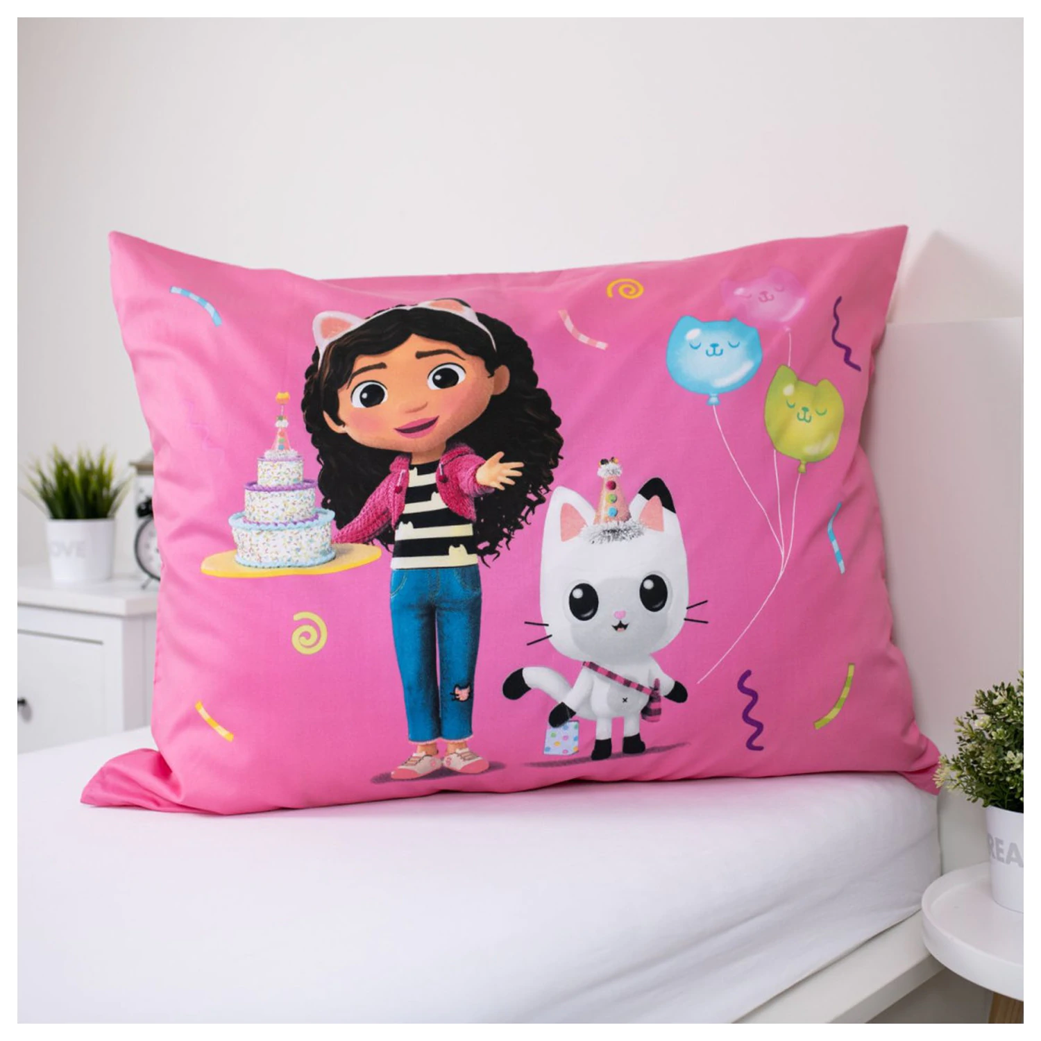 Gabi Dollhouse Rainbow Party Bettbezug Produktfoto