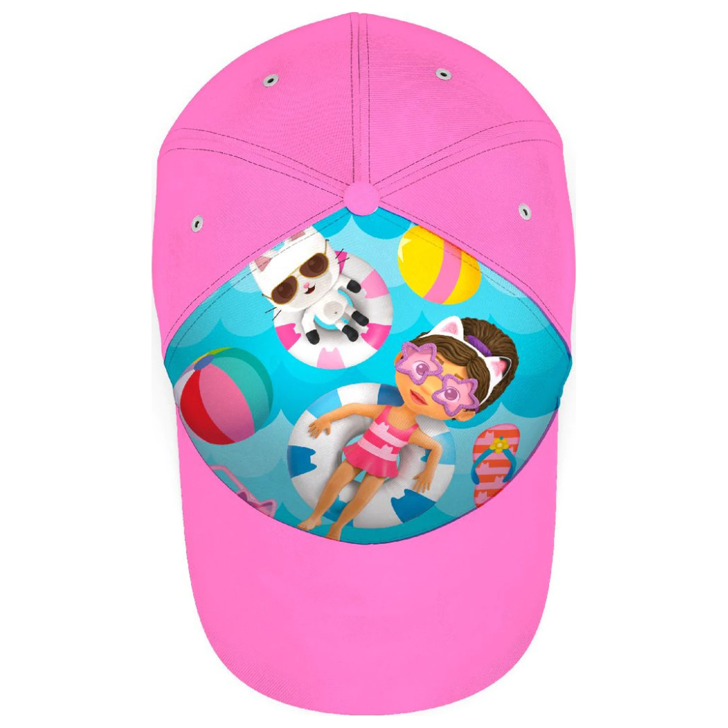 Gabby's Dollhouse Sun-bathing Kids Baseball Kappe 52 cm Produktfoto