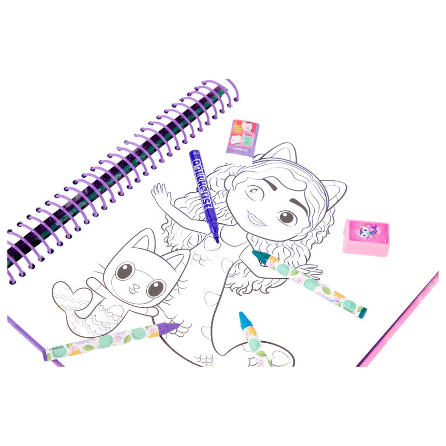 Gabbys Dollhouse Zeichen- und Aktivitätenbuch Produktfoto