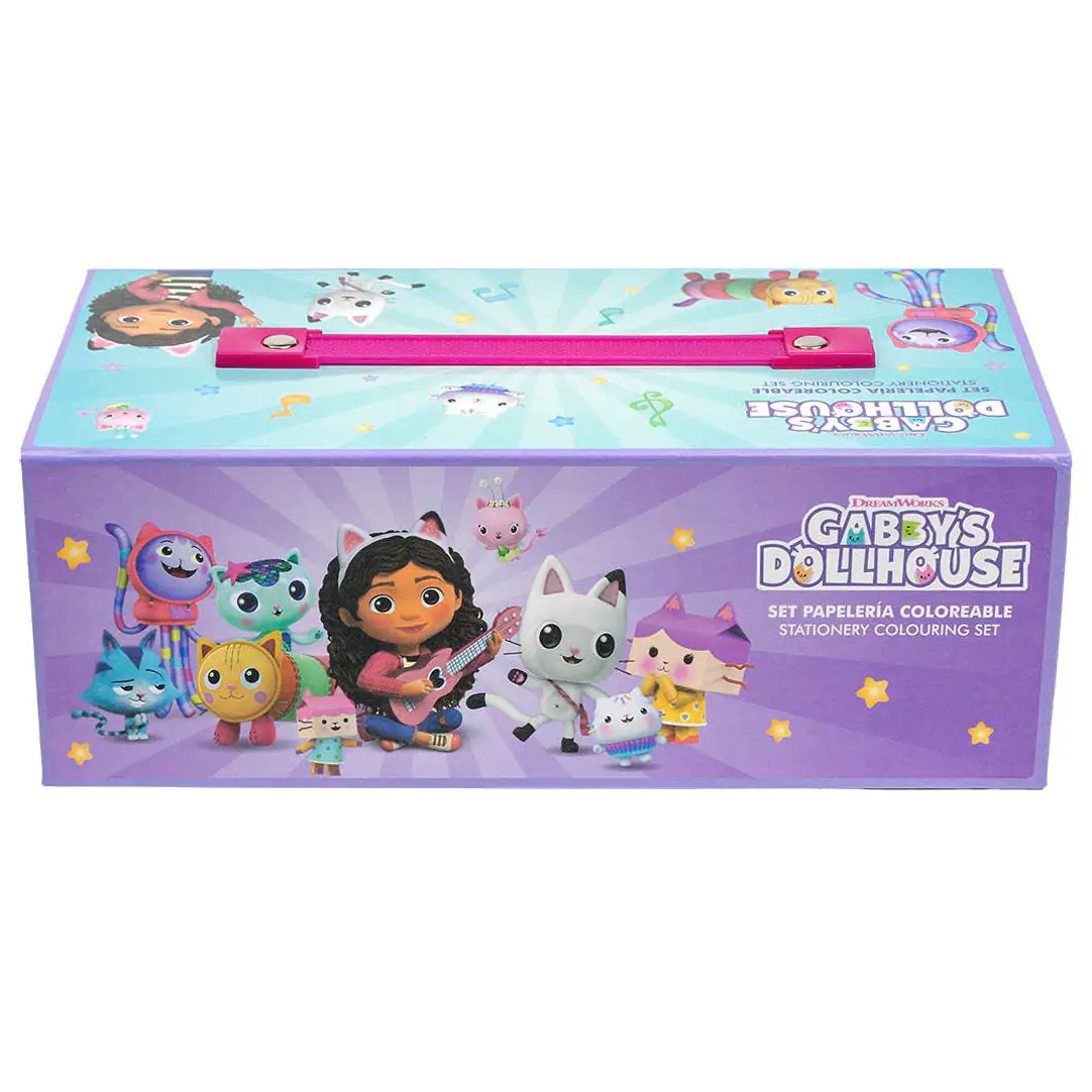 Gabbys Dolls House Schreibwaren-set zum Ausmalen Produktfoto