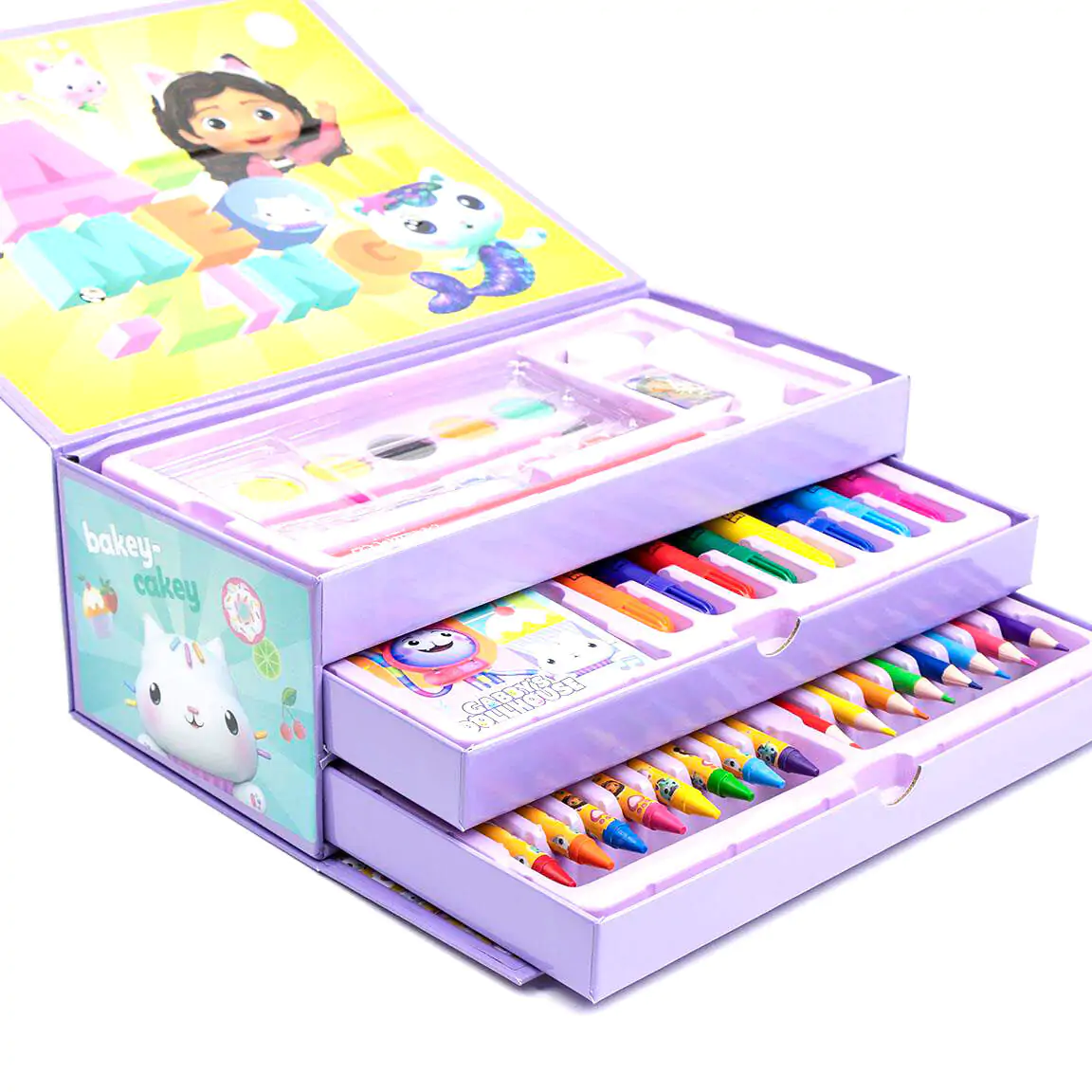 Gabbys Dolls House Schreibwaren-set zum Ausmalen Produktfoto