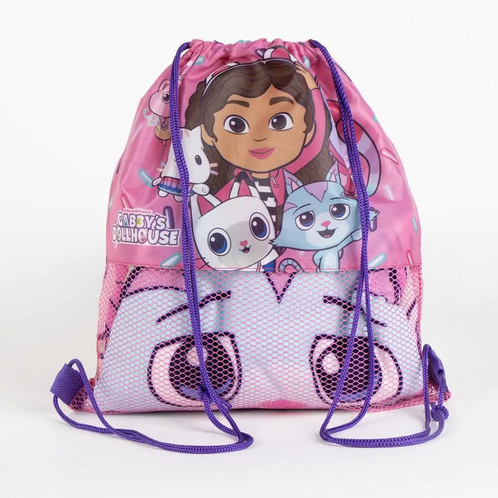 Gabbys Dollhouse Handtuch, Tasche und Baseballkappe Set Produktfoto