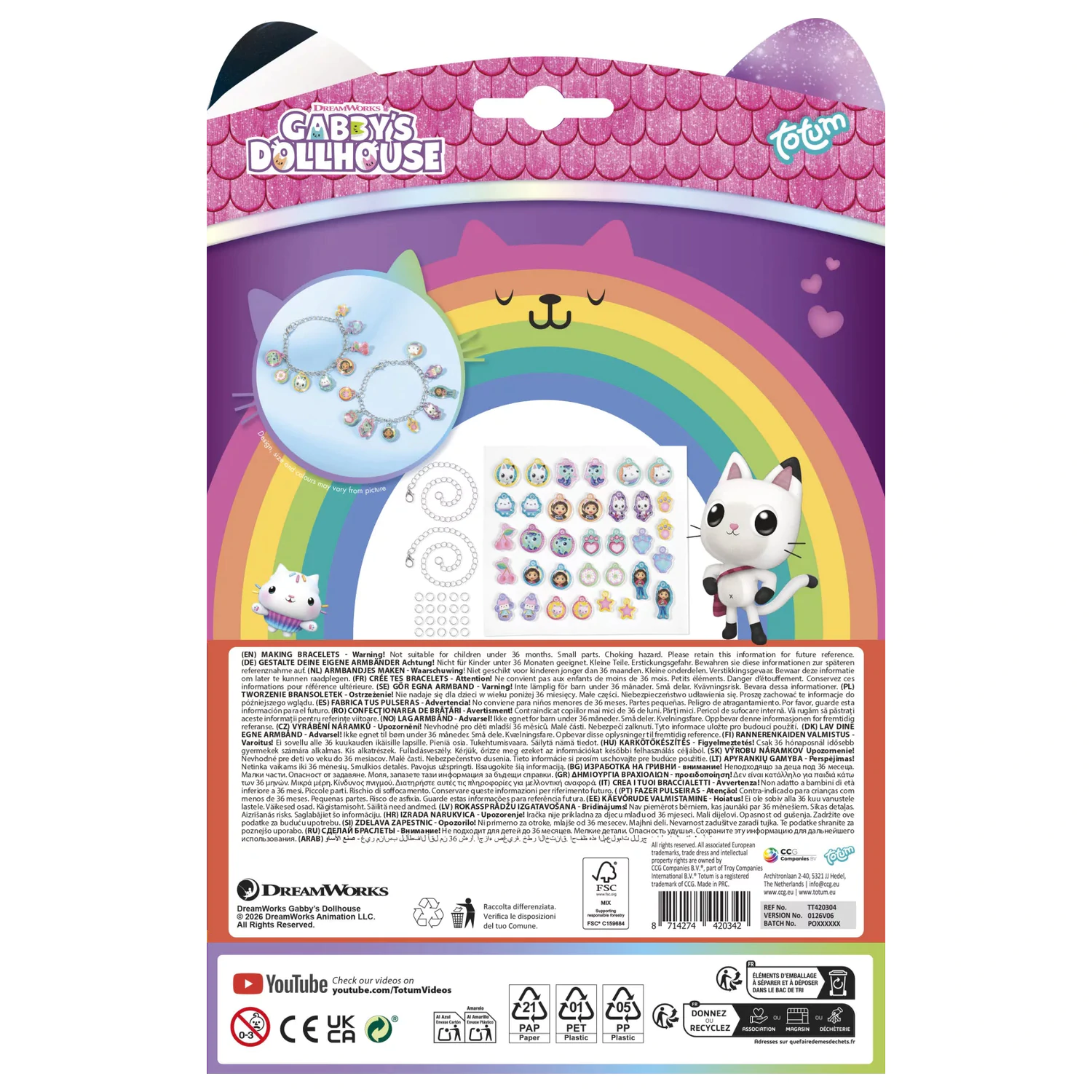 Gabi's Dollhouse Totum Charm Armband Making Set Produktfoto