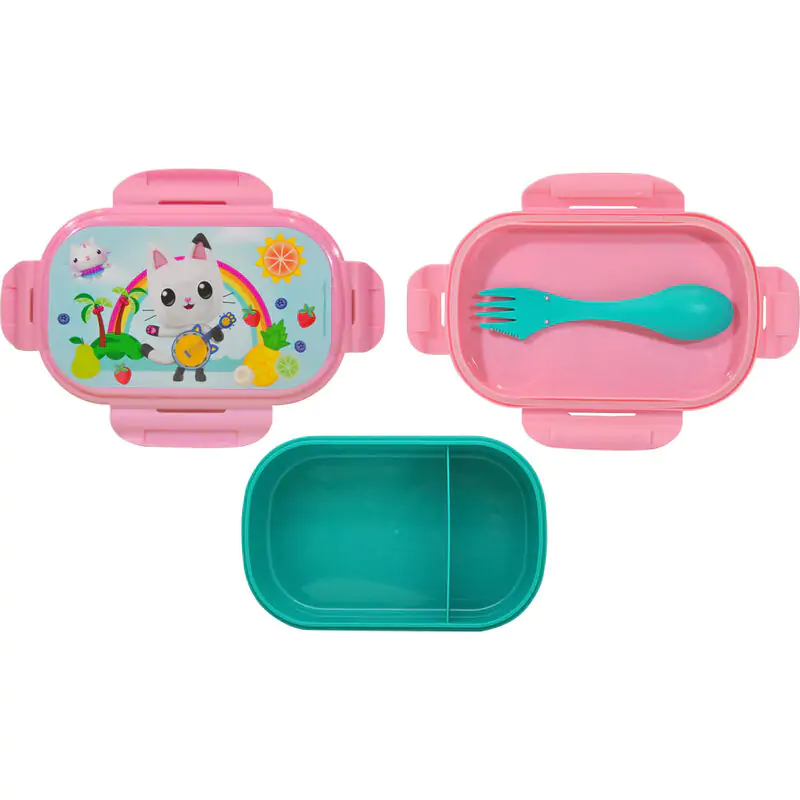 Gabbys Dollhouse Lunchbox und Besteck Set termékfotó