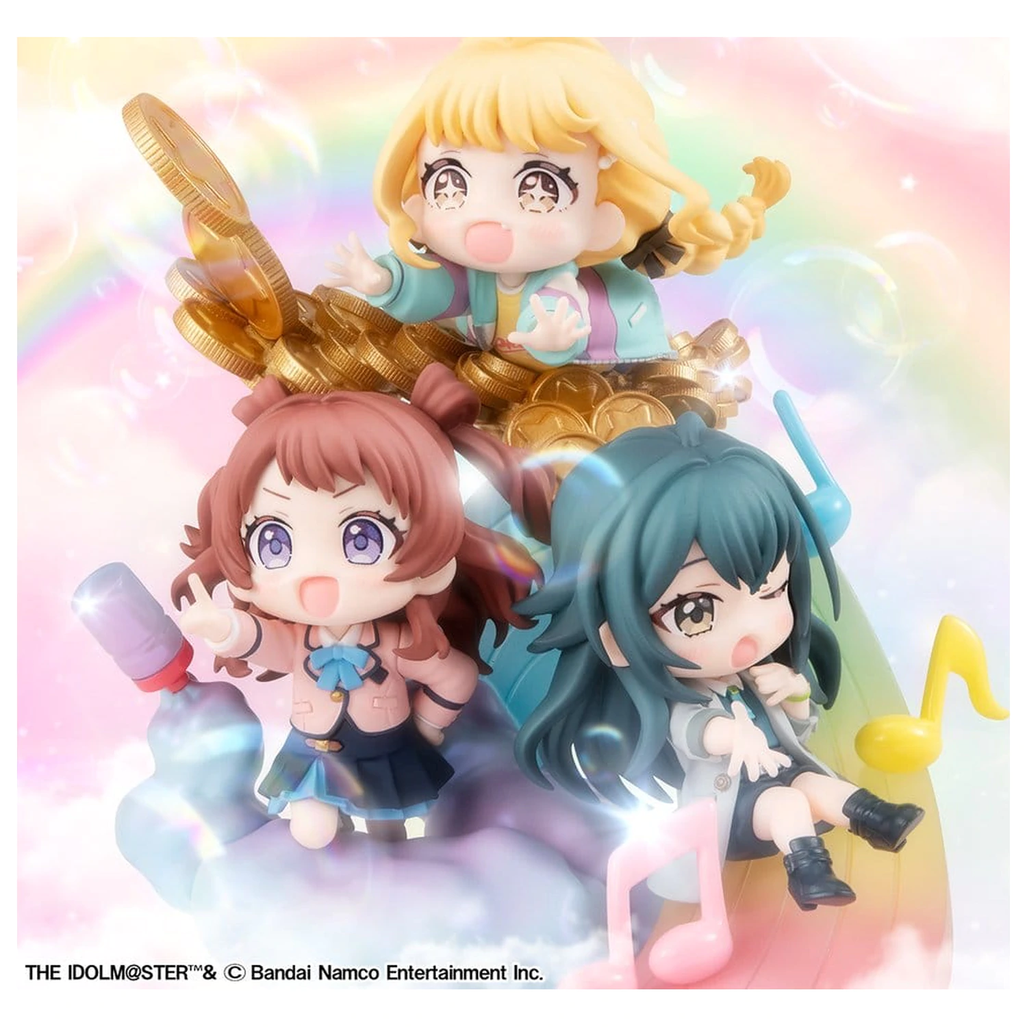 Gakuen Idolmaster FigUnity PVC Figur 10 cm Produktfoto