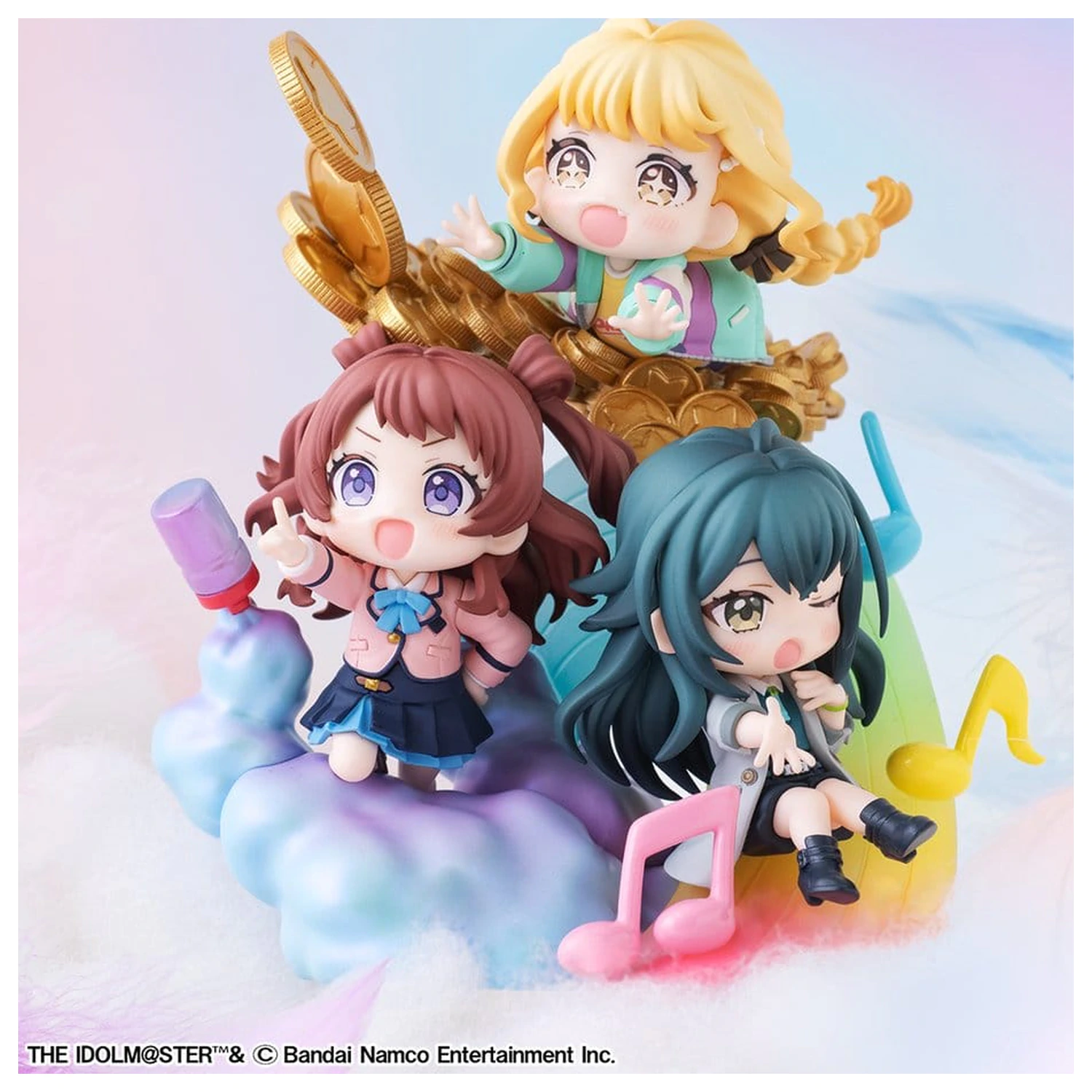 Gakuen Idolmaster FigUnity PVC Figur 10 cm (mit Geschenk) Produktfoto