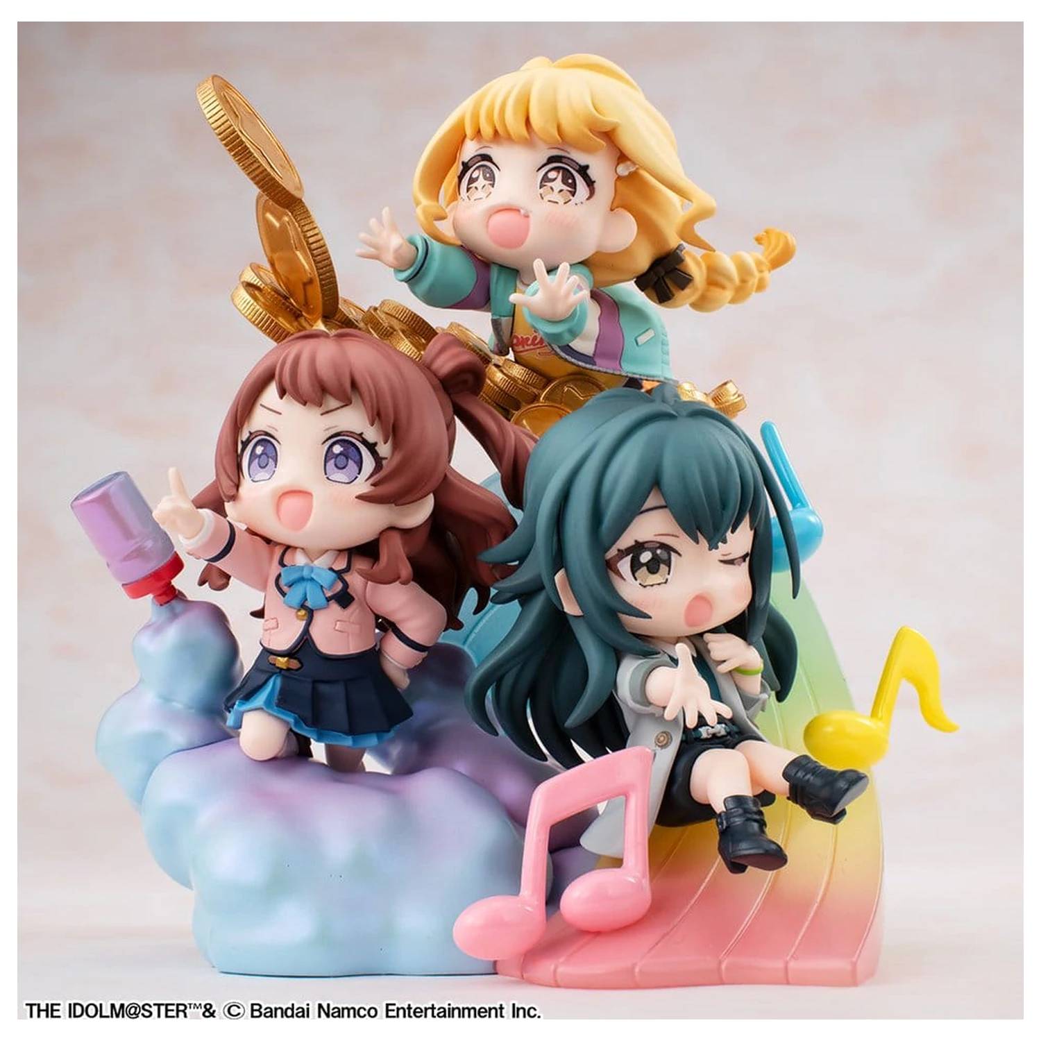 Gakuen Idolmaster FigUnity PVC Figur 10 cm (mit Geschenk) Produktfoto