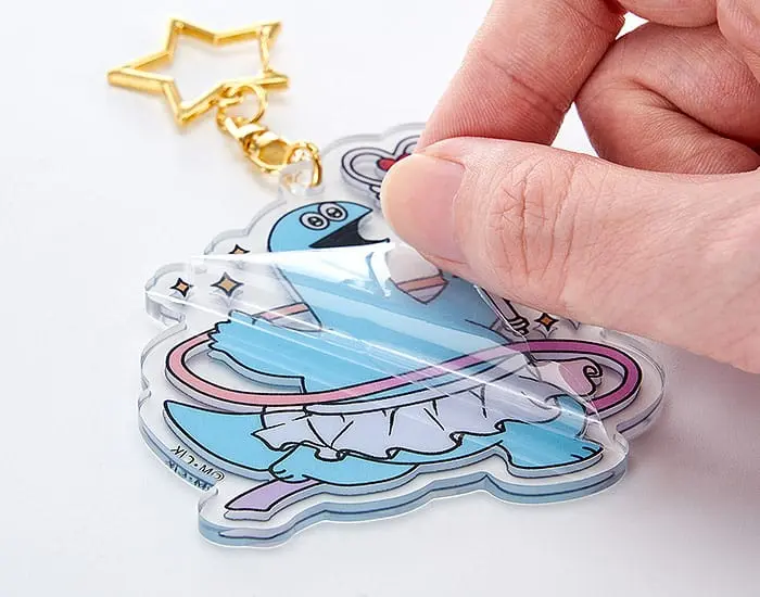 Gal & Dino GoodSmile Moment Schlüsselanhänger Glow-in-the-Dark Rhythmic Gymnastics 8 cm Produktfoto
