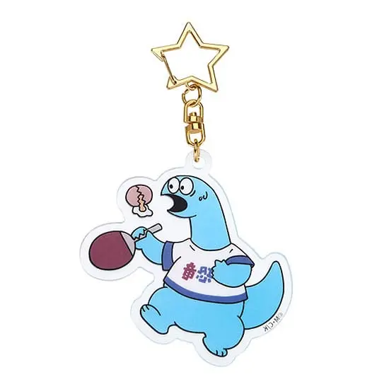 Gal & Dino GoodSmile Moment Schlüsselanhänger Glow-in-the-Dark Table Tennis 7 cm Produktfoto