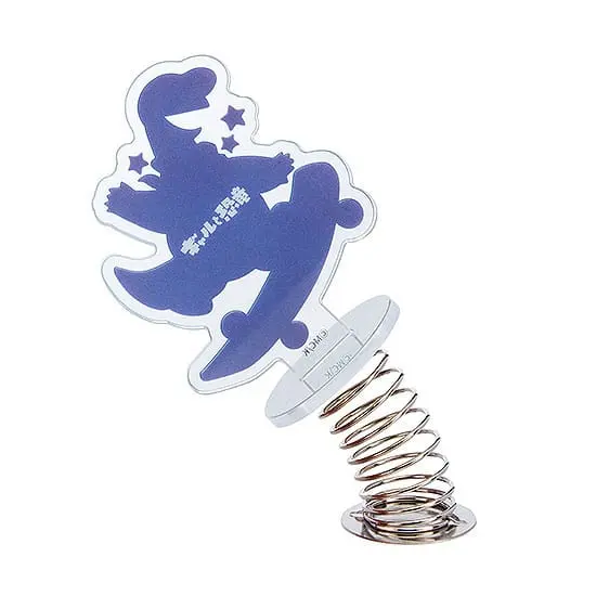 Gal & Dino GoodSmile Moment Rocking Acryl Figur Acrylic Stand Skateboarding 10 cm Produktfoto