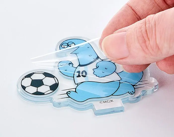 Gal & Dino GoodSmile Moment Rocking Acryl Figur Acrylic Stand Skateboarding 10 cm Produktfoto