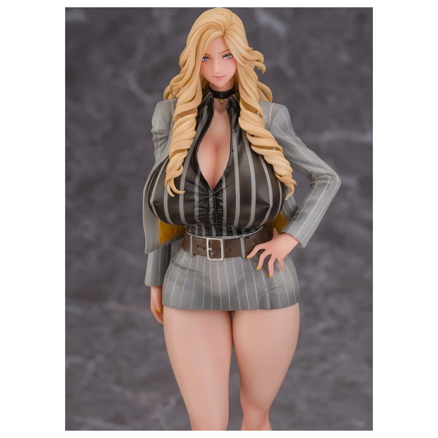Gal Ane Shachou to Harem Office PVC Figur 1/7 Nishigori Ai (Grey Suit Ver.) 26 cm Produktfoto