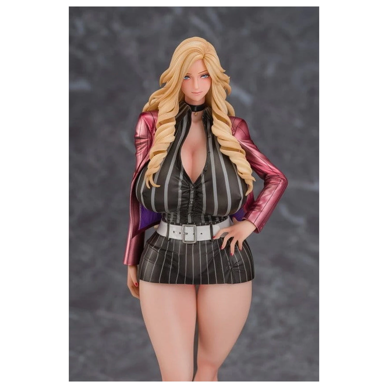 Gal Ane Shachou to Harem Office PVC Figur 1/7 Nishigori Ai (Red Suit Ver.) Wholesome Ver. 26 cm Produktfoto