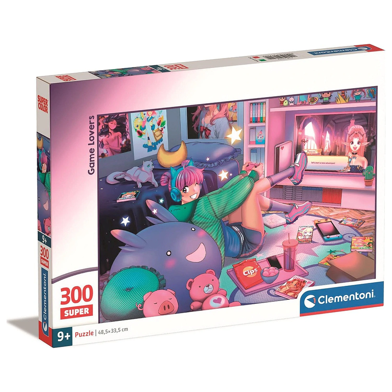 Game Lovers 300-teiliges Puzzle Clementoni Produktfoto