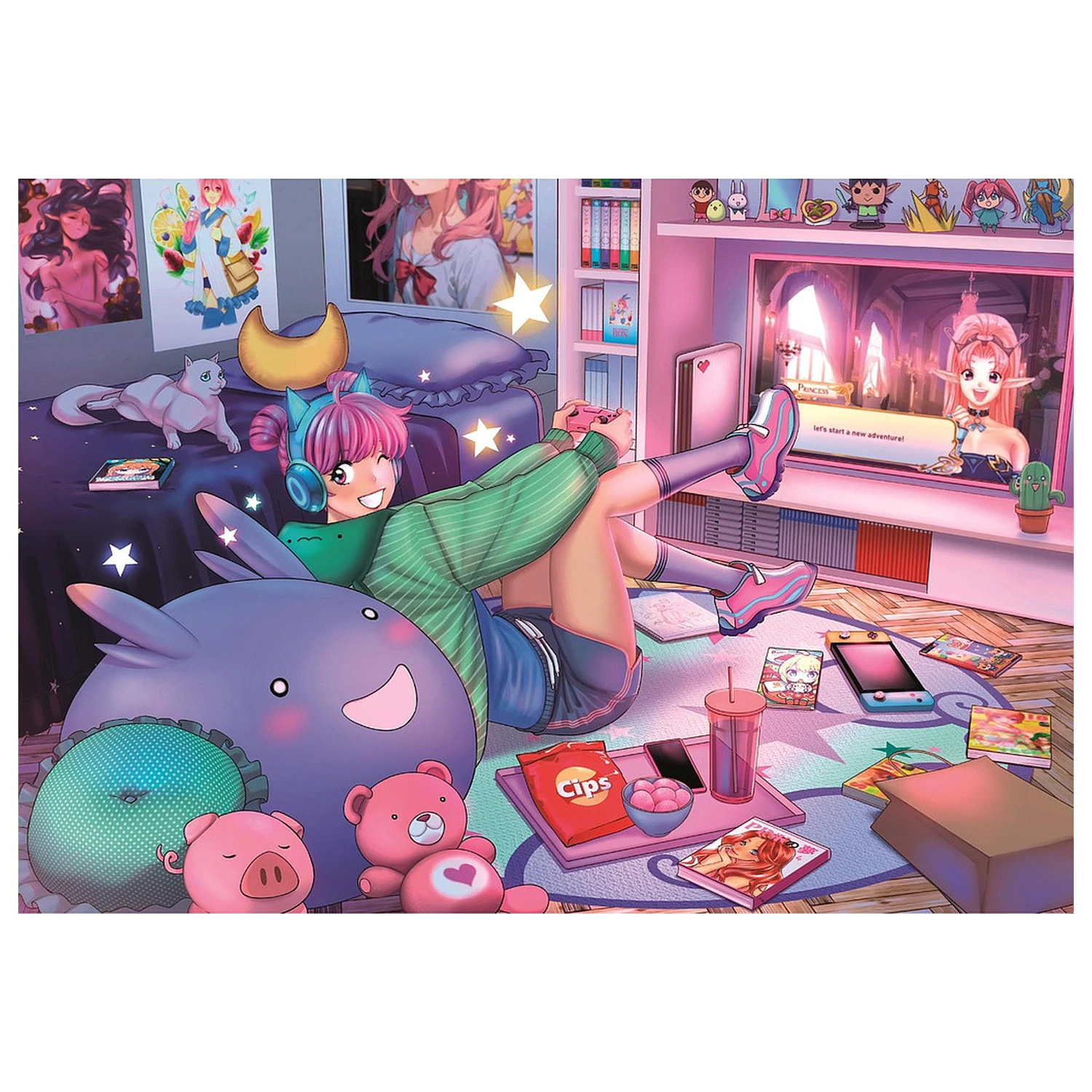 Game Lovers 300-teiliges Puzzle Clementoni Produktfoto