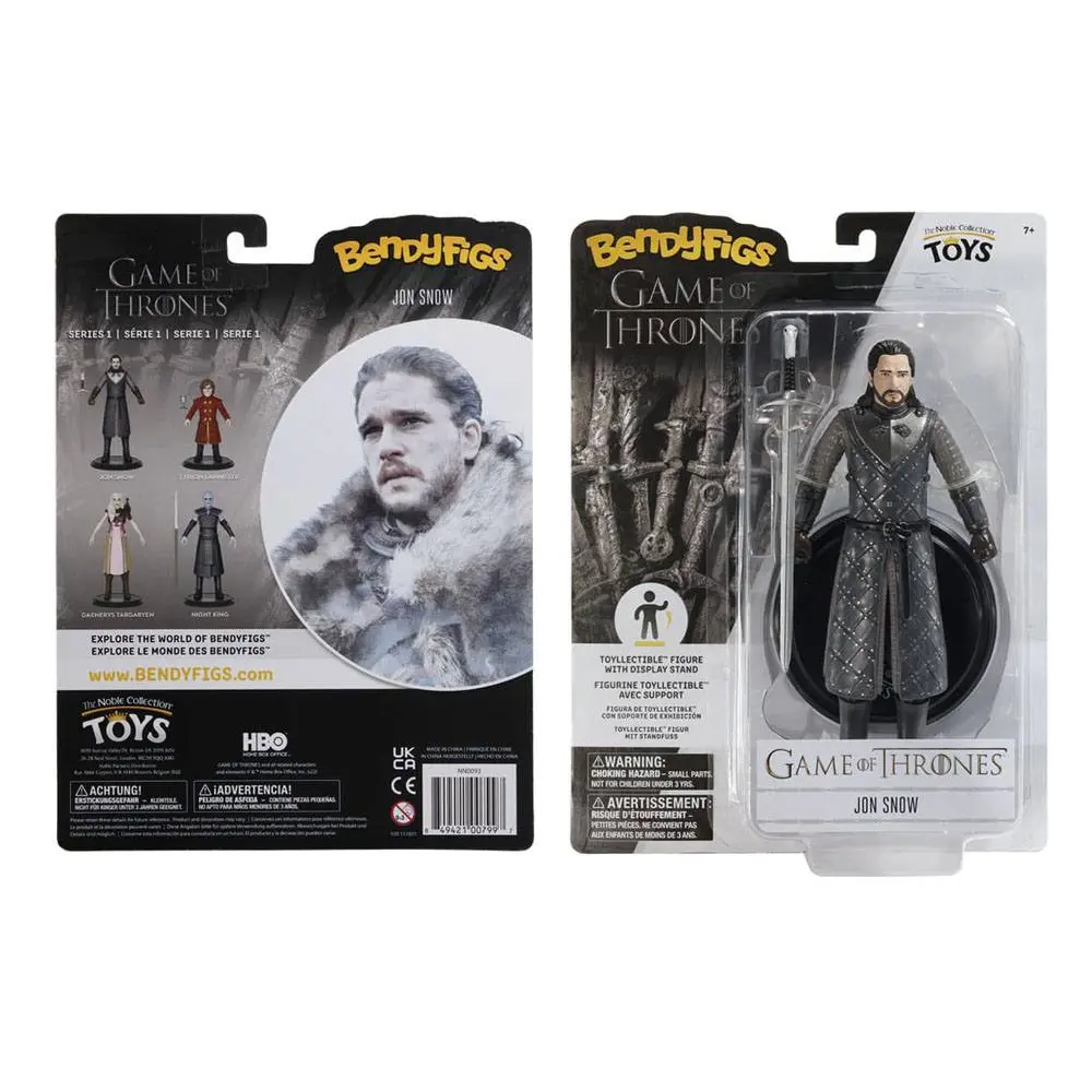 Game of Thrones Bendyfigs Biegefigur Jon Snow 18 cm Produktfoto