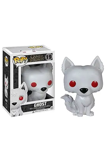 Game of Thrones POP! Vinyl Figur Ghost 10 cm Produktfoto