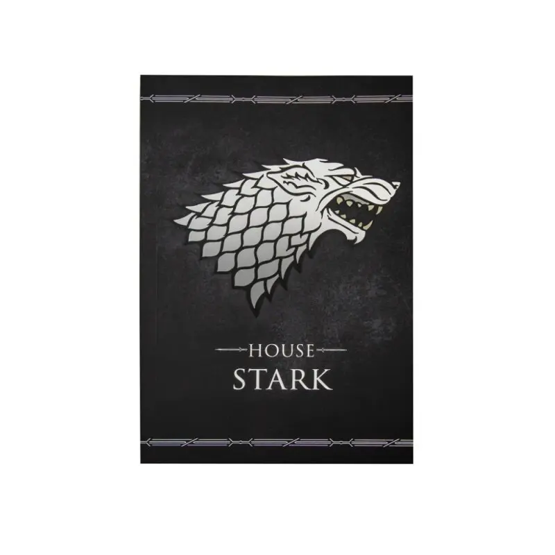 Game of Thrones Notizbuch House Stark Produktfoto