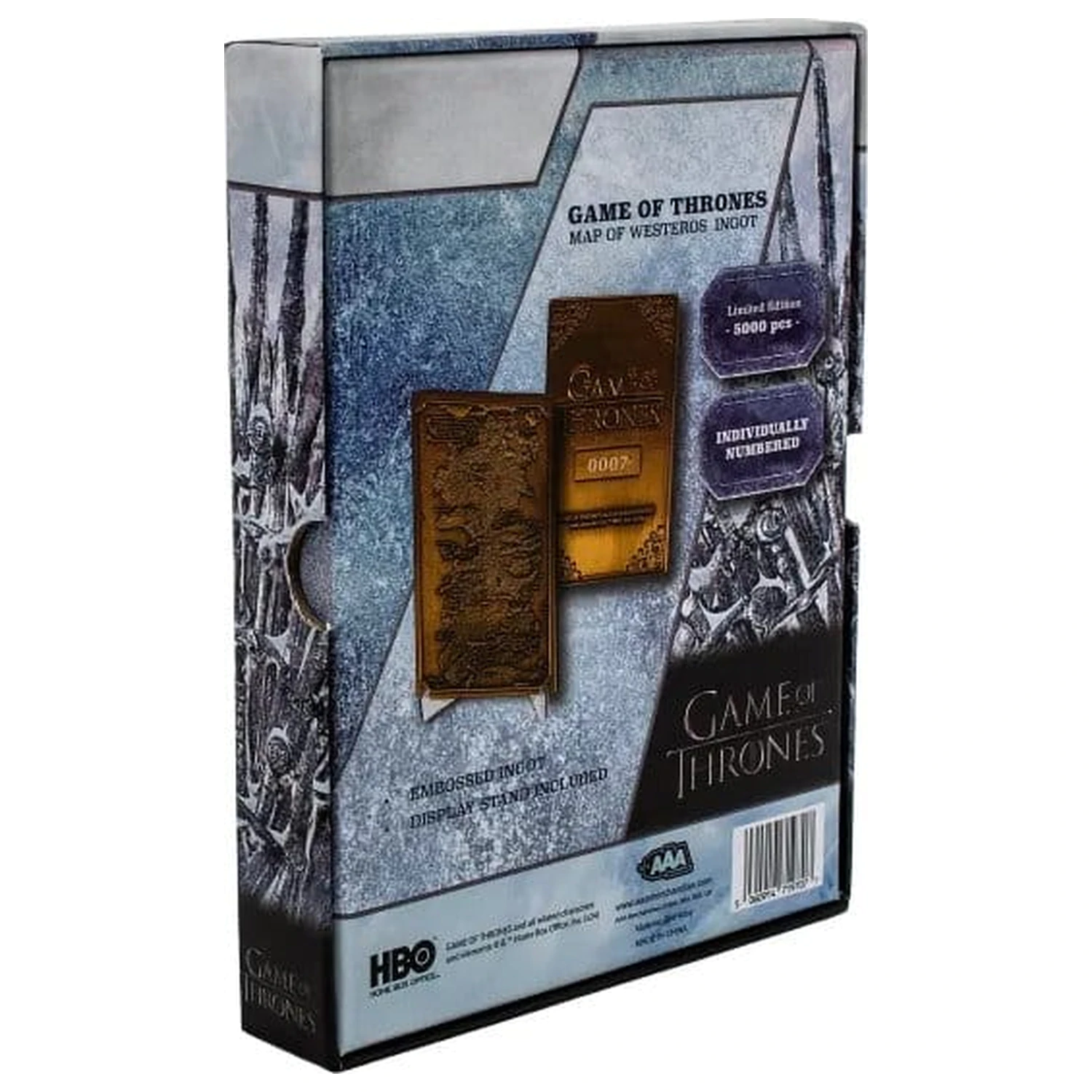 Game of Thrones Barren Karte von Westeros Produktfoto