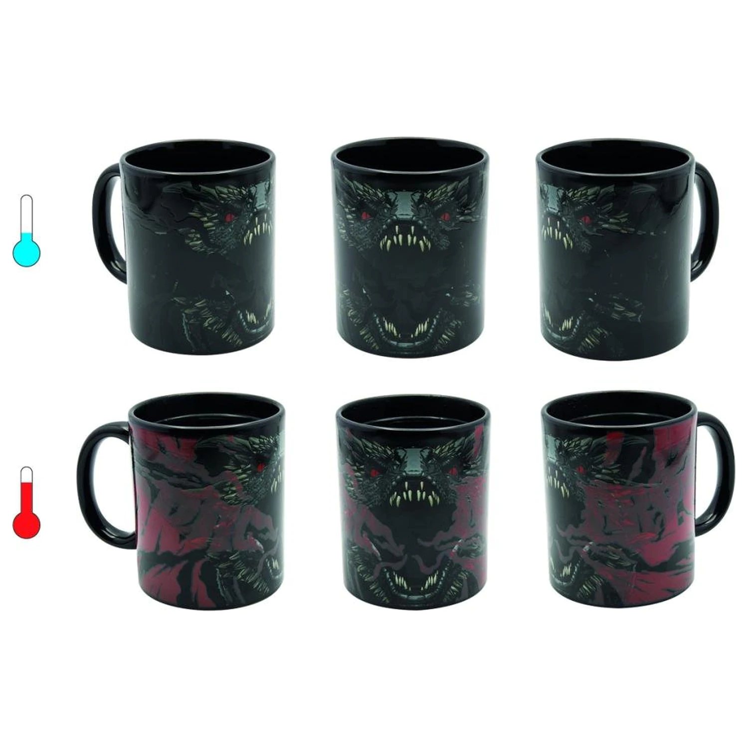 Game of Thrones Keramik Tasse mit Farbwechsel 320ml Produktfoto
