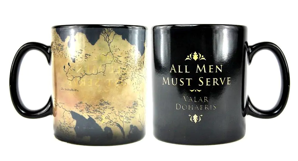 Game of Thrones Tasse mit Thermoeffekt Map Produktfoto