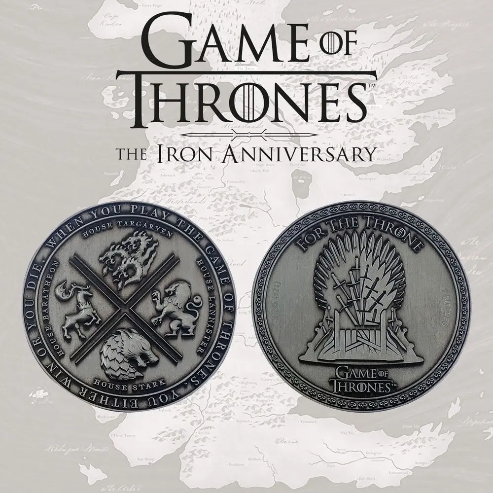 Game of Thrones Medaille Iron Limited Edition Produktfoto