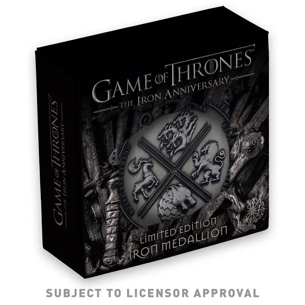 Game of Thrones Medaille Iron Limited Edition Produktfoto