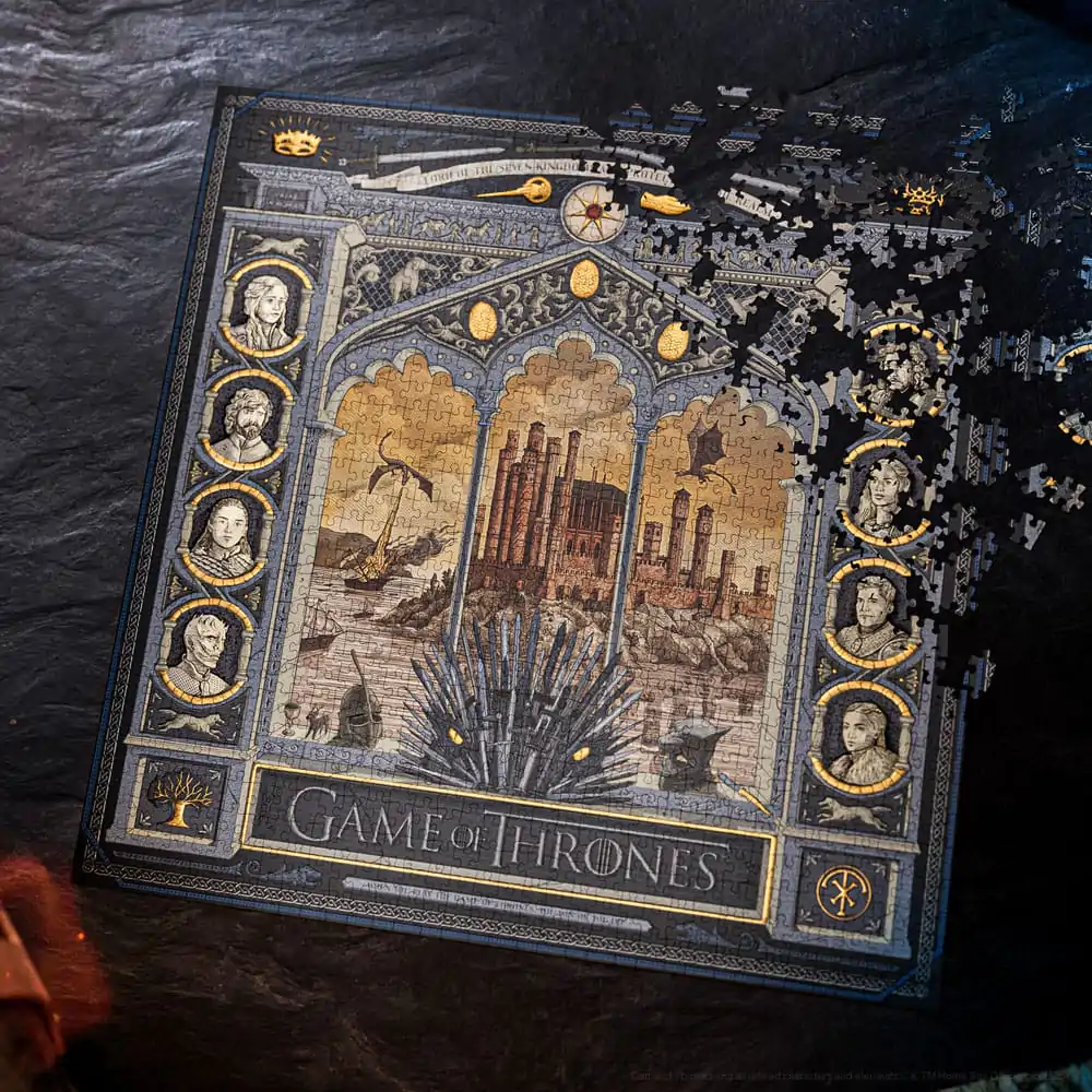 Game of Thrones mehrdimensionales Puzzle (1000 Teile) Produktfoto