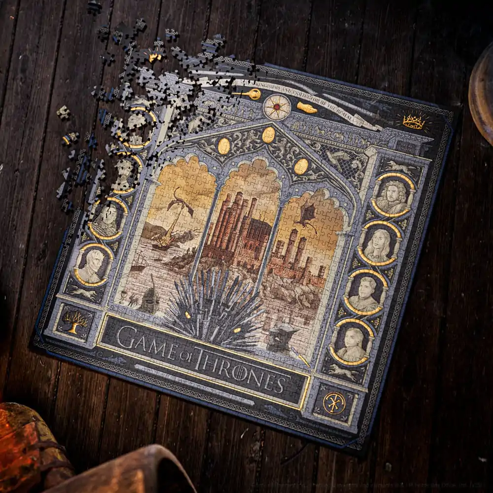 Game of Thrones mehrdimensionales Puzzle (1000 Teile) Produktfoto