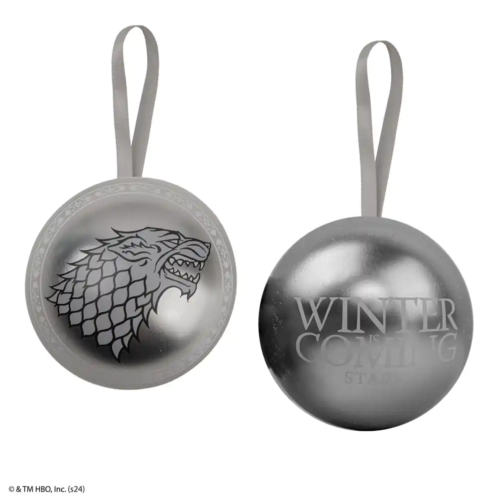 Game of Thrones Christbaumschmuck mit Halskette Stark Produktfoto