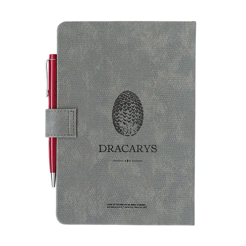 Game of Thrones Targaryen A5 Notizbuch und Stift Produktfoto