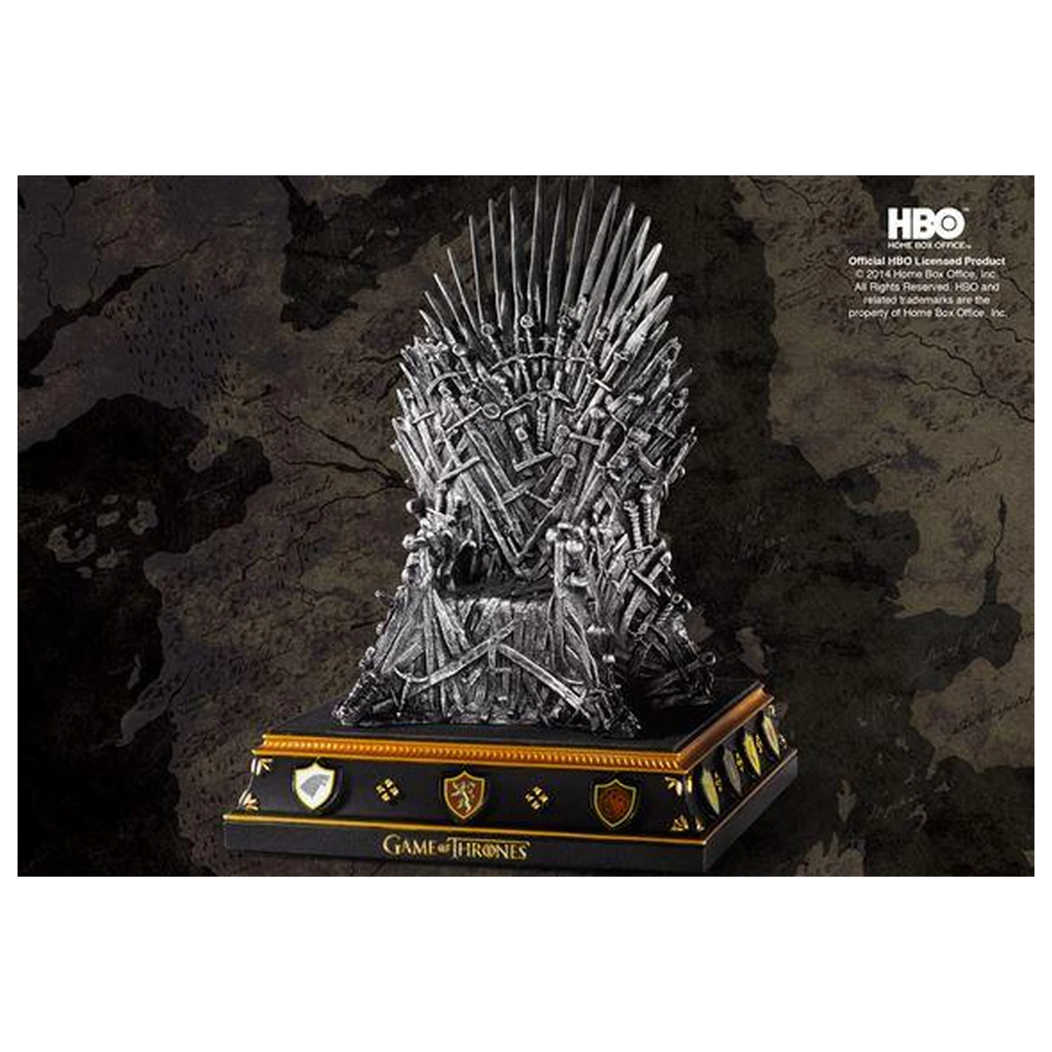 Game of Thrones The Iron Throne Buchstütze Produktfoto