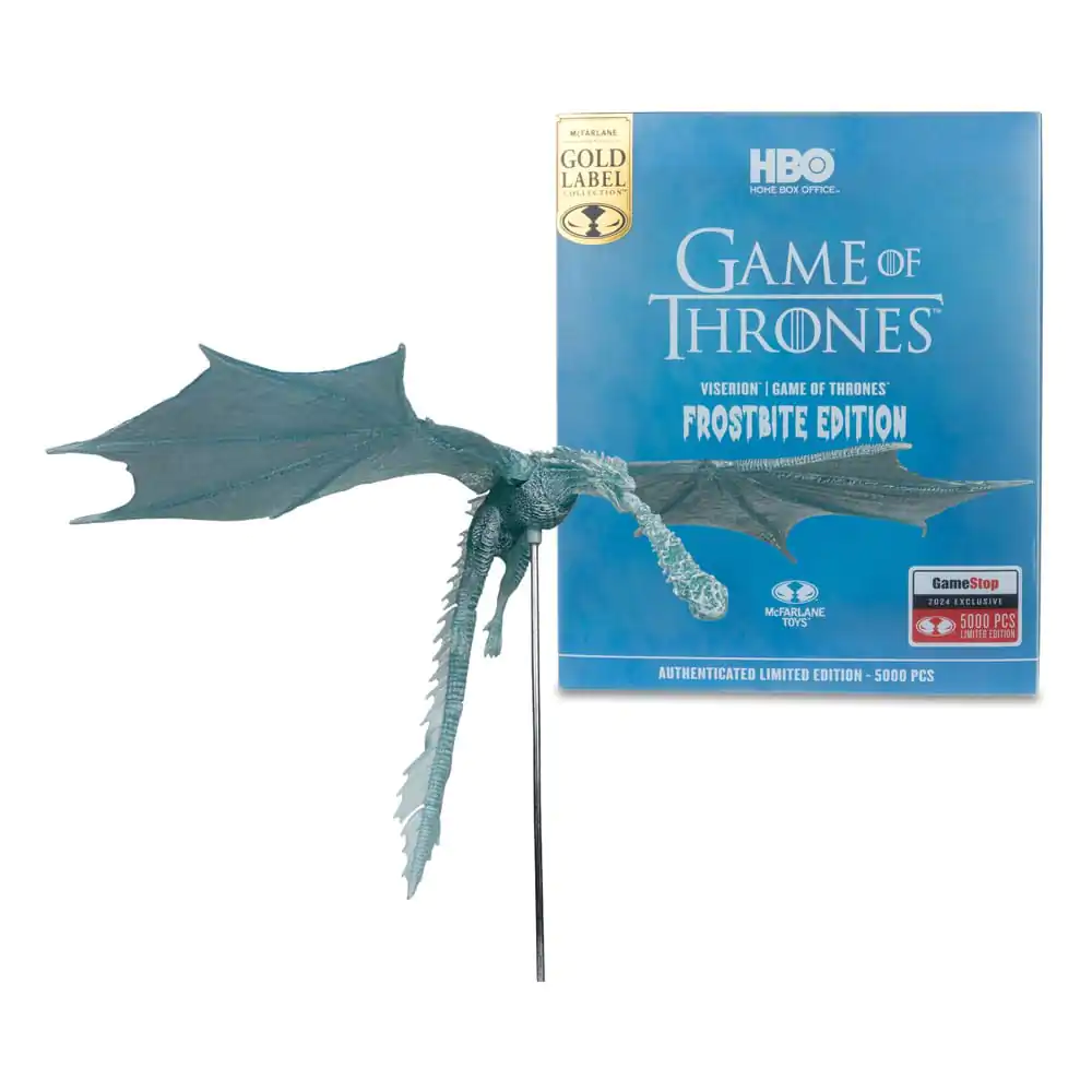 Game of Thrones Actionfigur Viserion (Frostbite) (Gold Label) 15 cm termékfotó