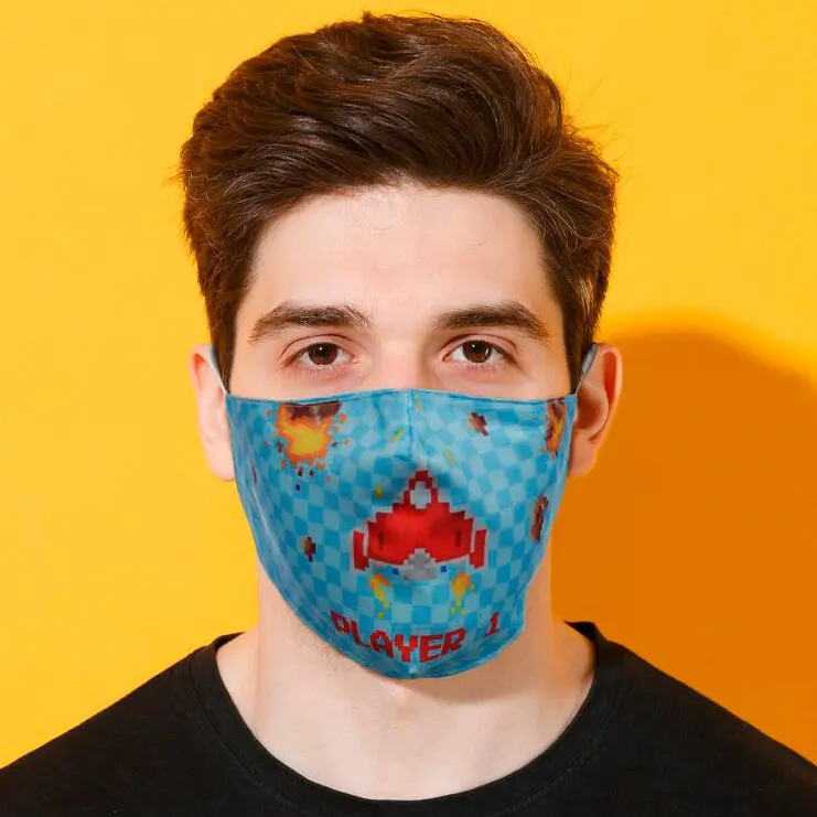 Game Over wiederverwendbare Gesichtsmaske Large termékfotó