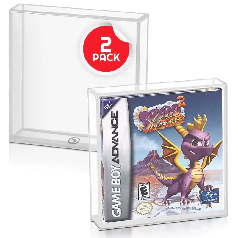 Acrylgehäuse 2er-Pack für Gameboy/Gameboy Advance Spiele Produktfoto