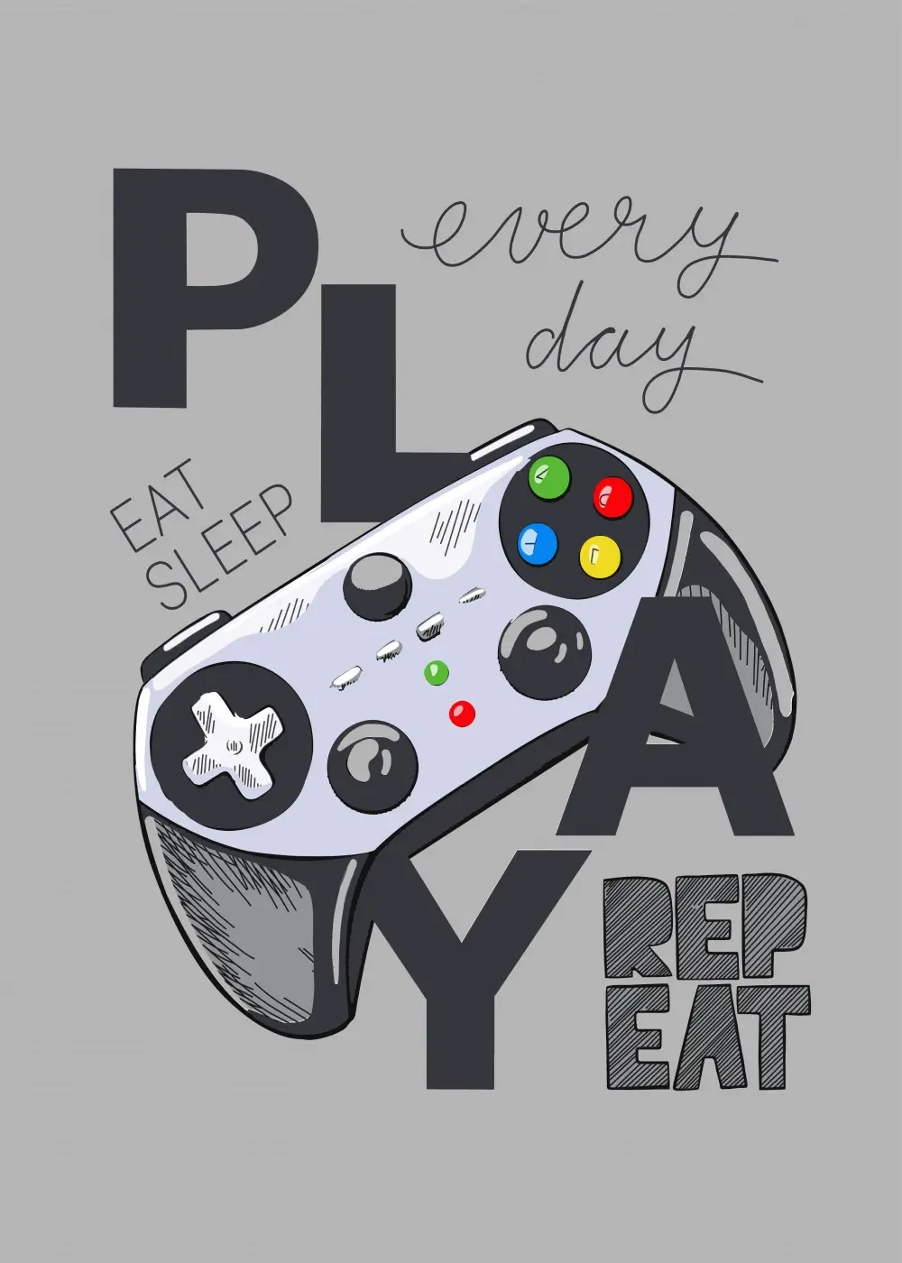 Gamer Fleece Decke 100*140 cm Produktfoto