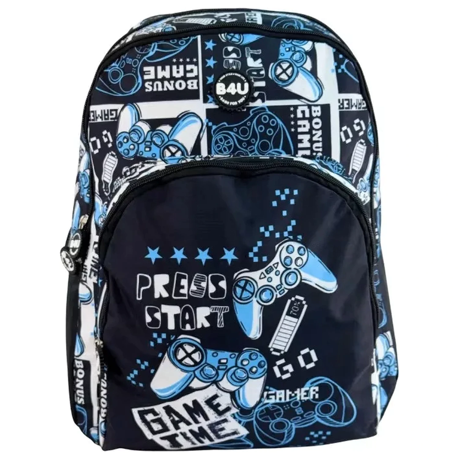 Gamer Press Start Schultasche, Tasche 44 cm Produktfoto