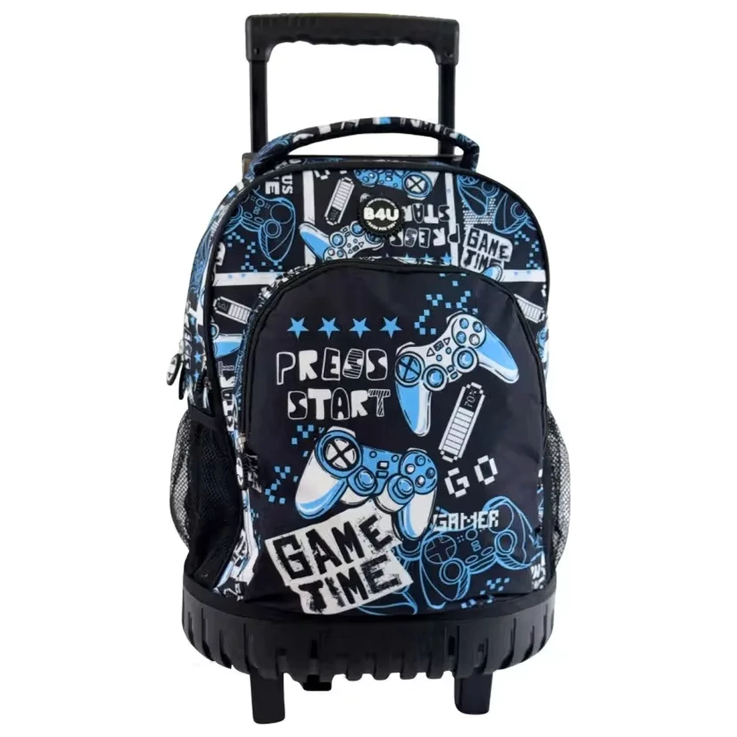 Gamer Press Start Premium Rolling Schulranzen, 44 cm Produktfoto